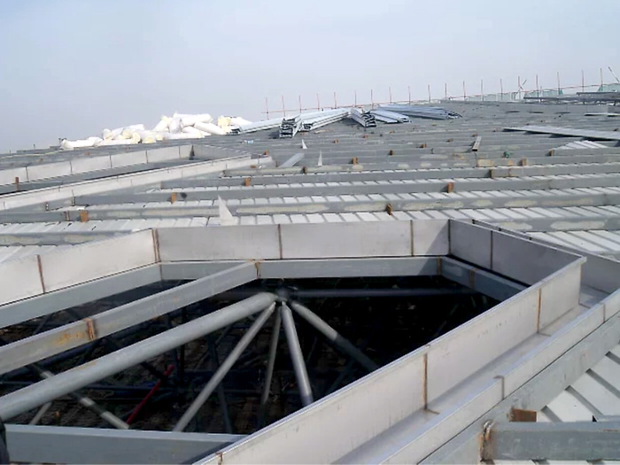 北京安吉县体育馆网架